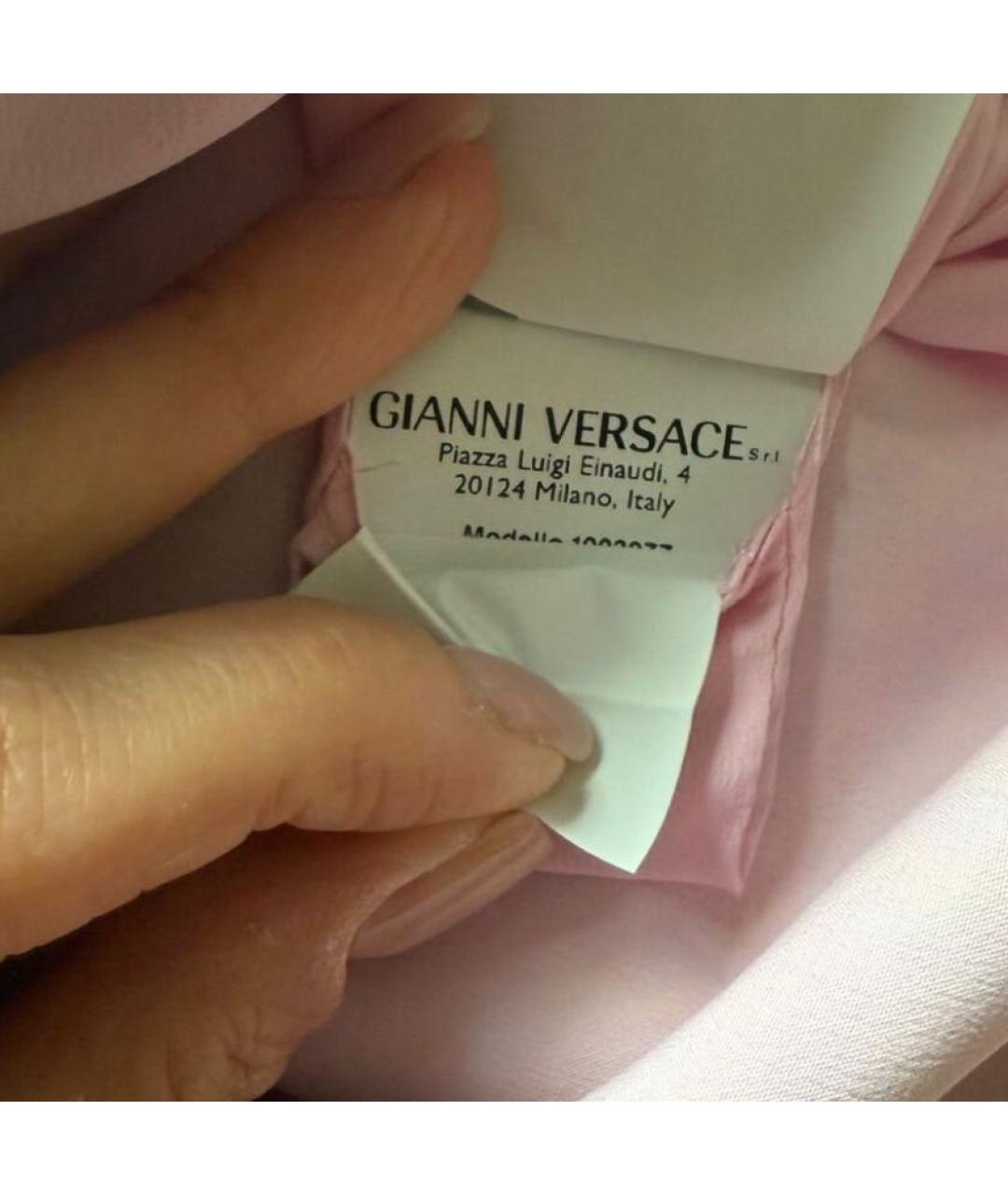 VERSACE Вискозная юбка мини, фото 4