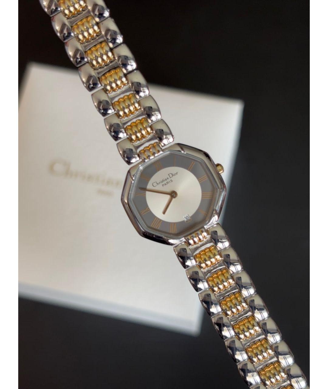 CHRISTIAN DIOR Серебряные часы, фото 2