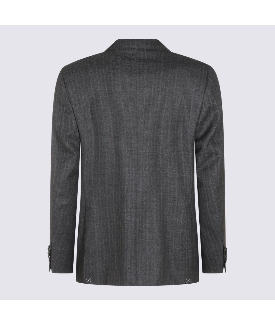 CANALI Антрацитовый классический костюм, фото 3