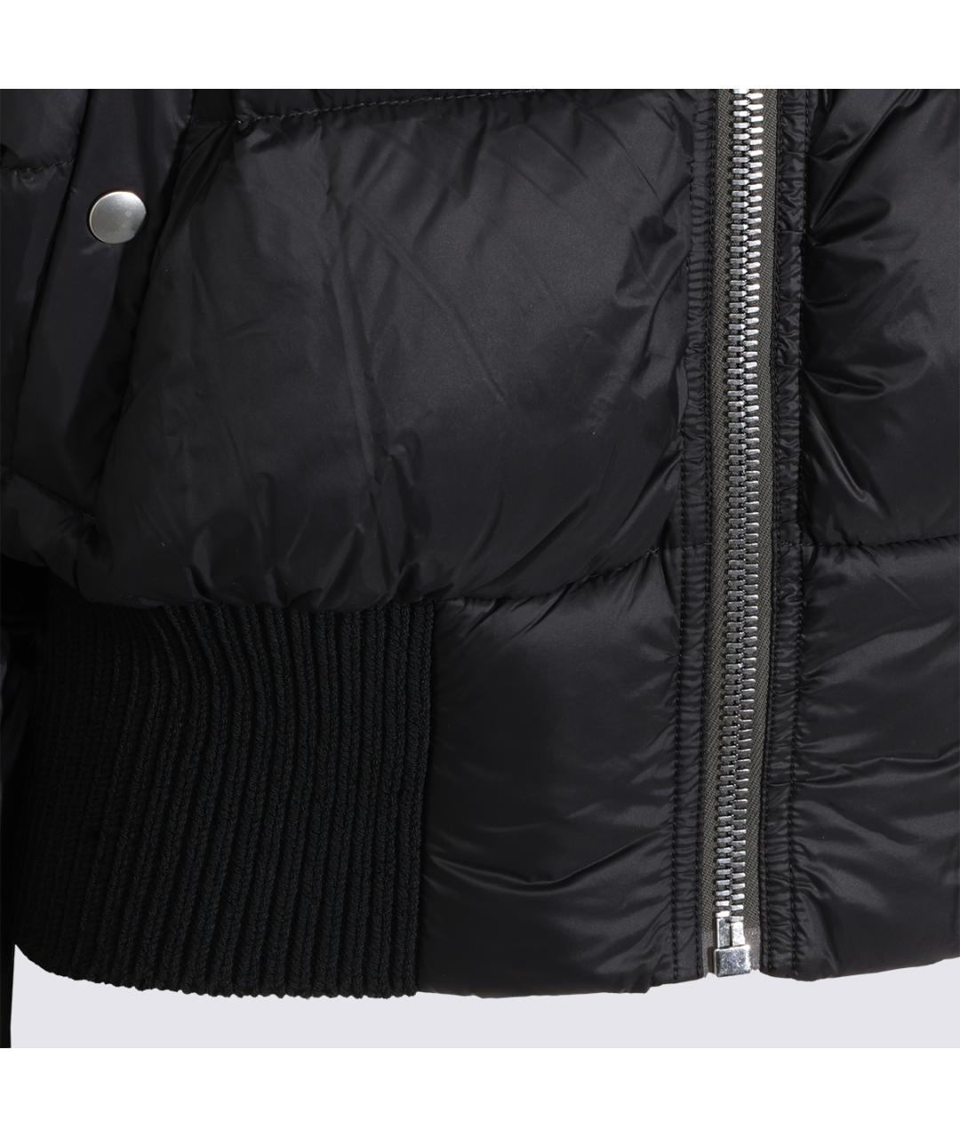 RICK OWENS Черная полиамидовая куртка, фото 3