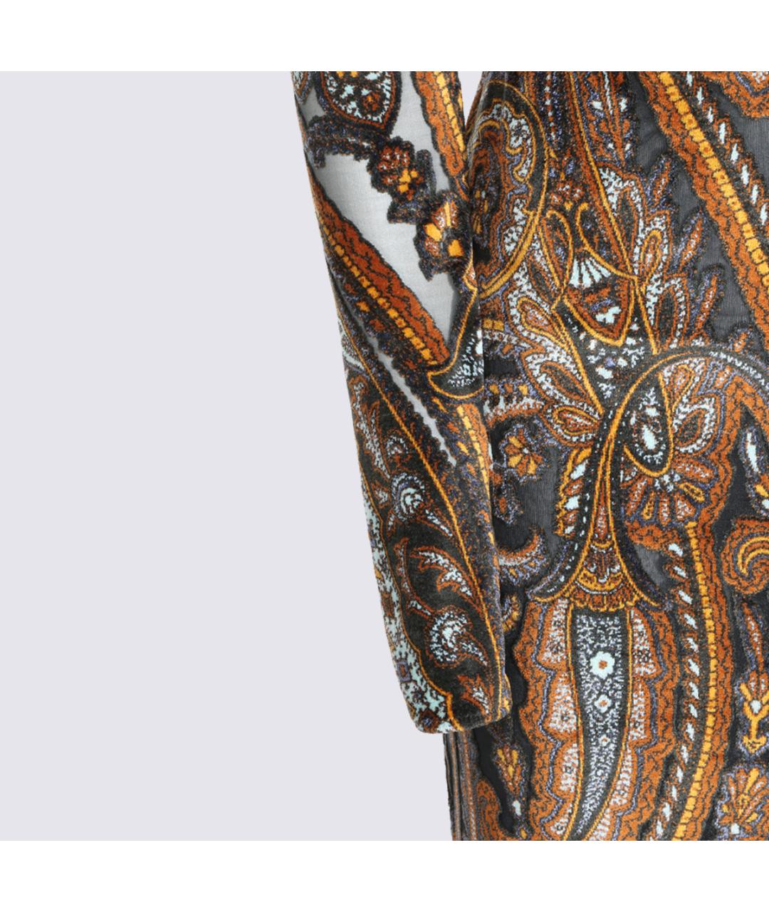 ETRO Мульти вискозное повседневное платье, фото 3