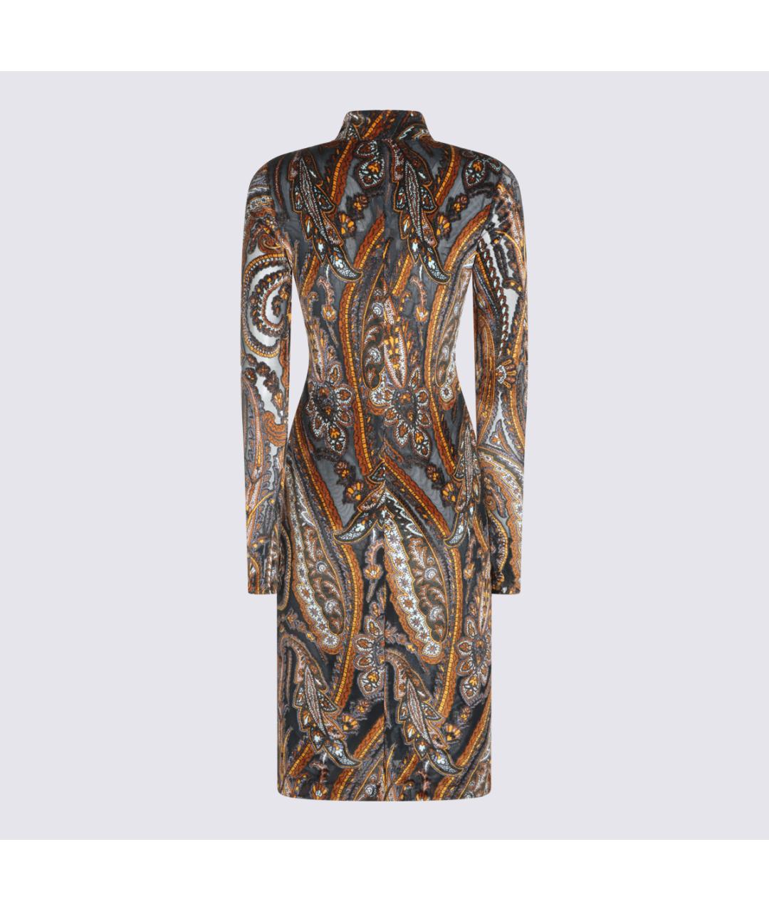 ETRO Мульти вискозное повседневное платье, фото 2