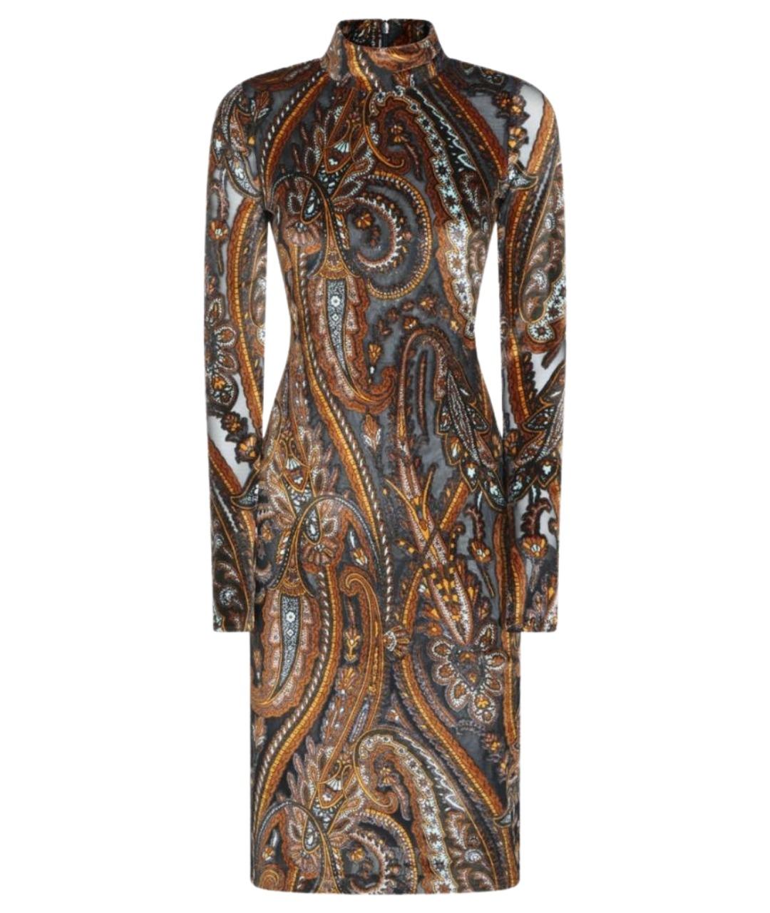 ETRO Мульти вискозное повседневное платье, фото 1