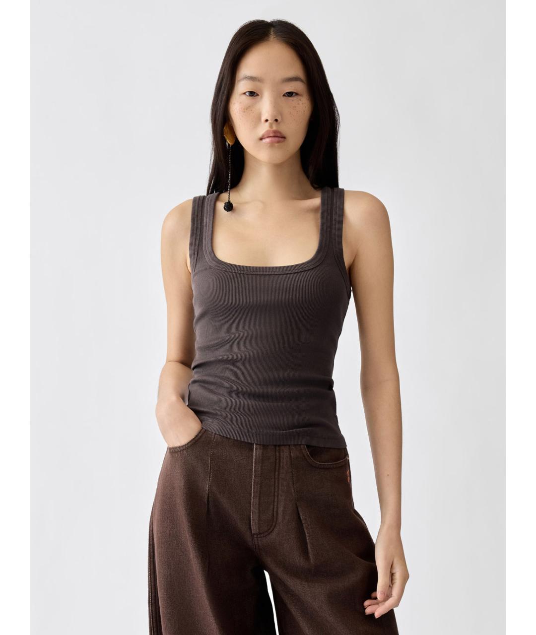 JACQUEMUS Хлопковая майка, фото 2