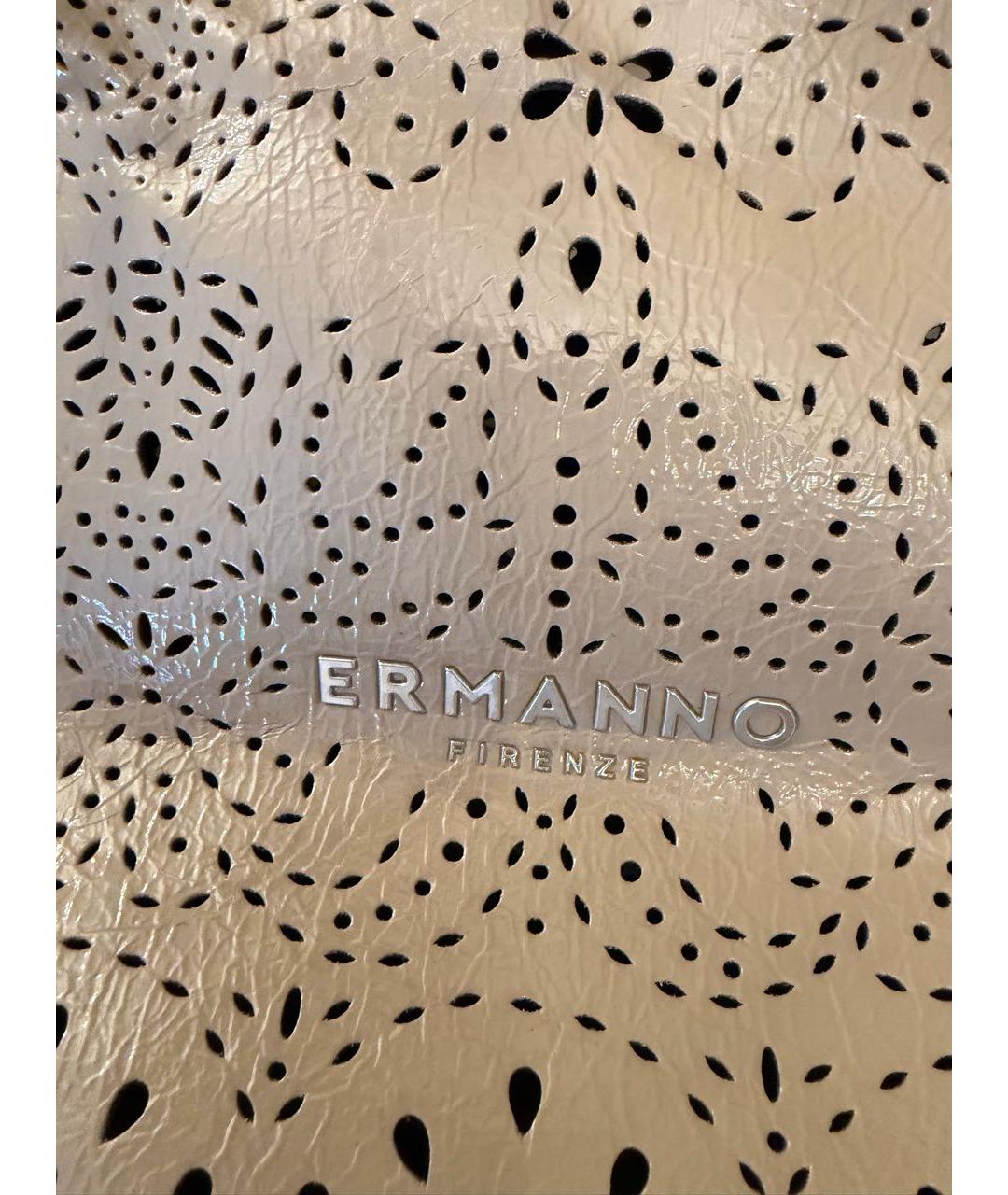 ERMANNO SCERVINO Бежевая сумка тоут, фото 3