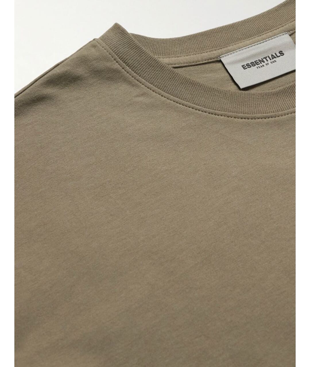 FEAR OF GOD ESSENTIALS Коричневая футболка, фото 3