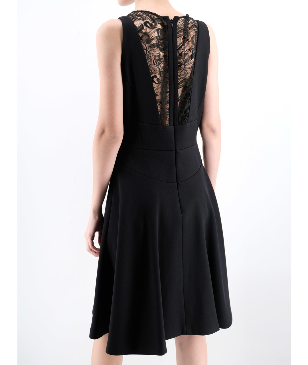ELIE SAAB Черное вискозное коктейльное платье, фото 3