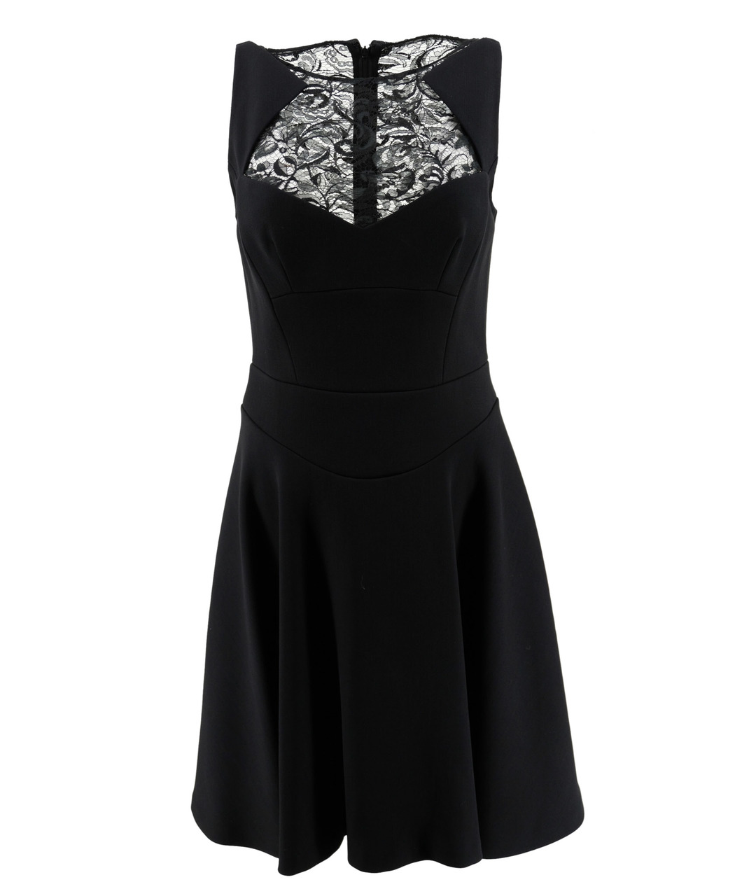 ELIE SAAB Черное вискозное коктейльное платье, фото 1