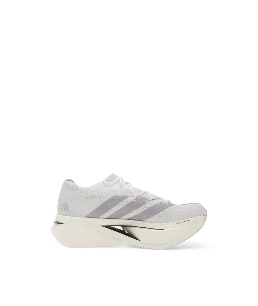 ADIDAS Белые текстильные низкие кроссовки / кеды, фото 1