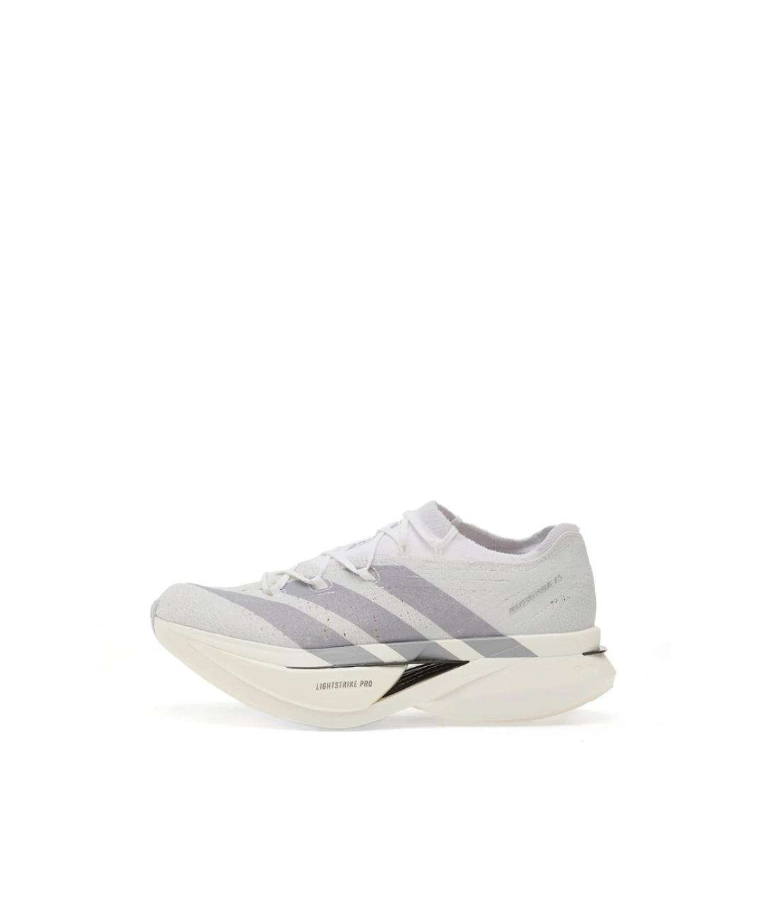 ADIDAS Белые текстильные низкие кроссовки / кеды, фото 3