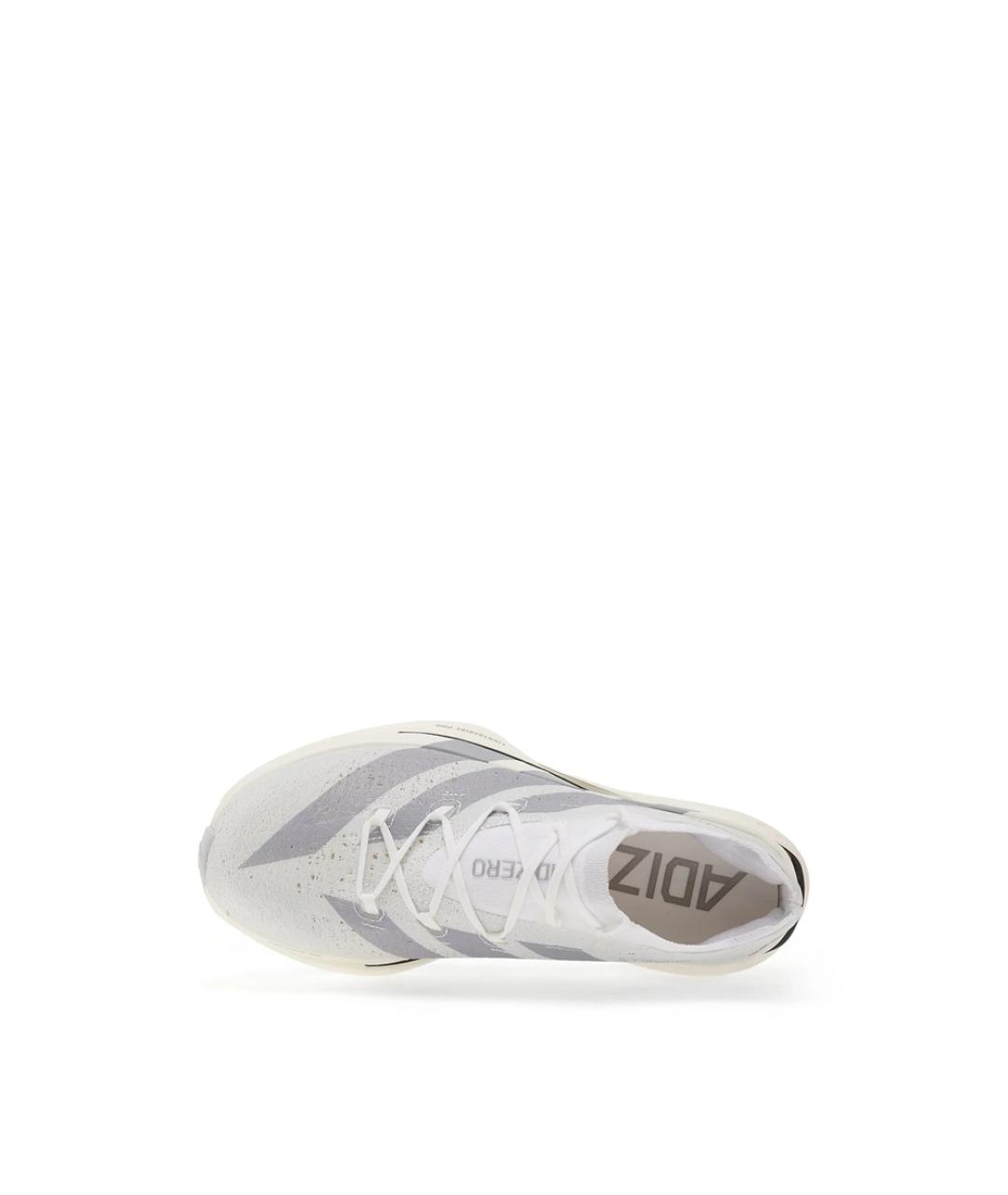 ADIDAS Белые текстильные низкие кроссовки / кеды, фото 4