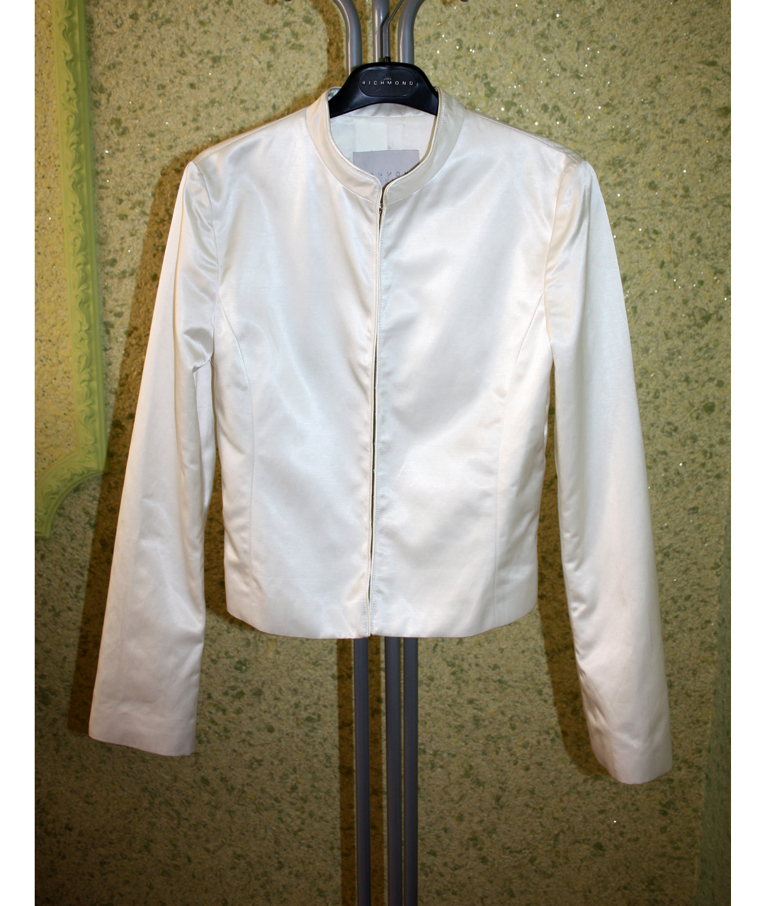 JOHN RICHMOND Белый вискозный жакет/пиджак, фото 3