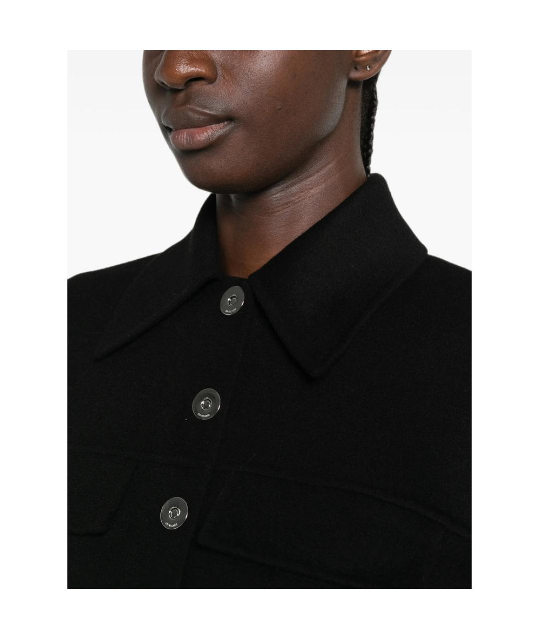 SPORTMAX Черная шерстяная куртка, фото 2