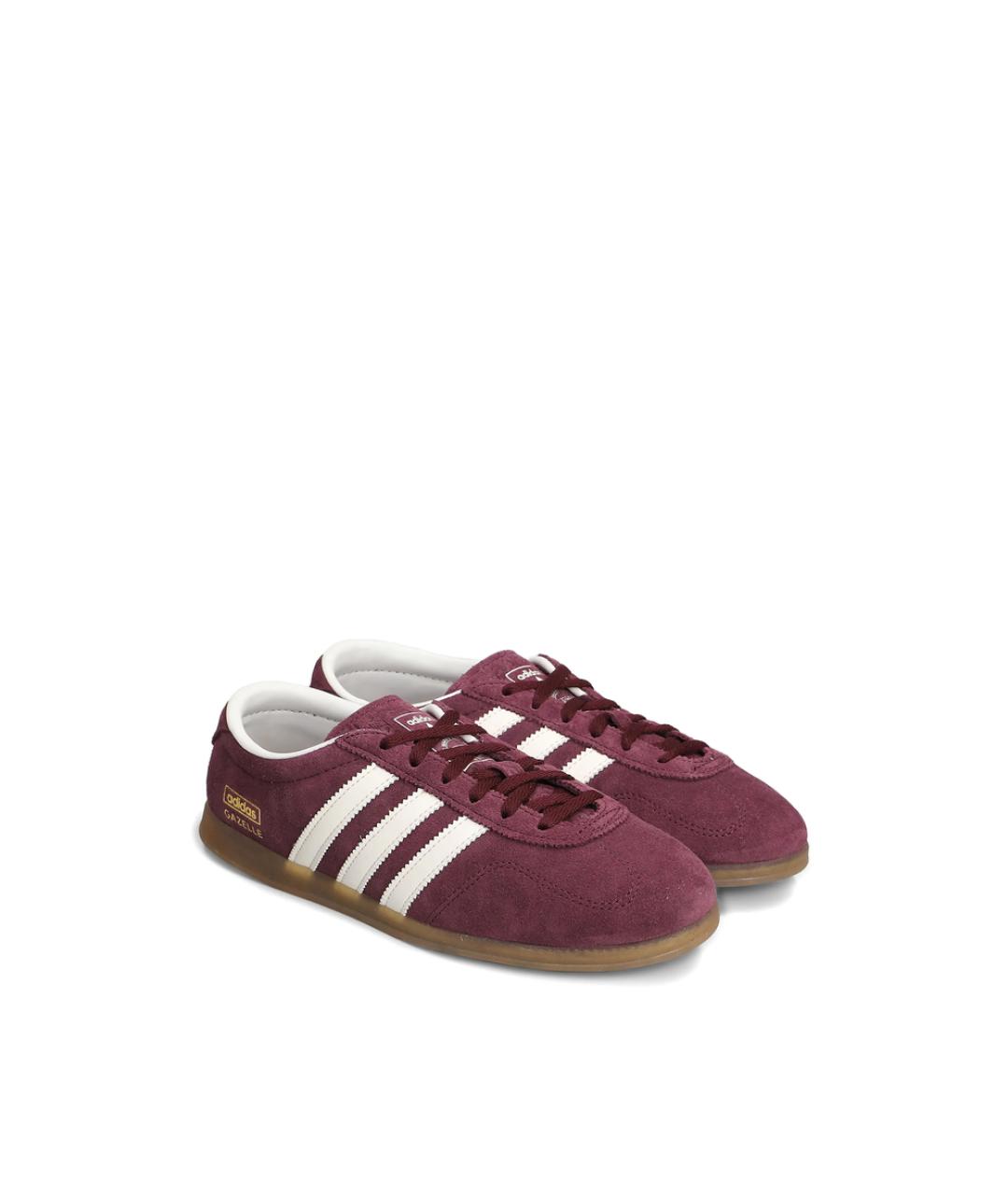 ADIDAS Фиолетовые замшевые кроссовки, фото 2