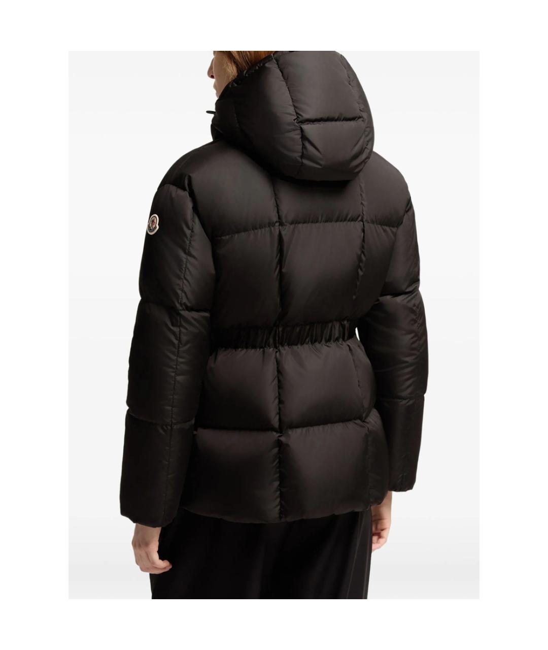 MONCLER Черный пуховик, фото 6