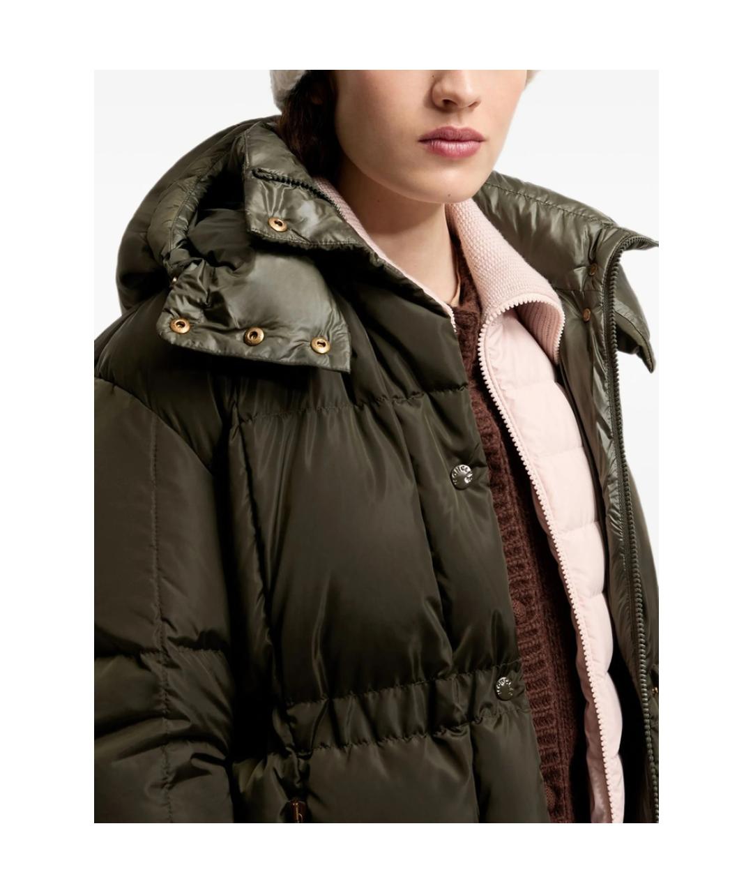 MONCLER Бежевая шапка, фото 2