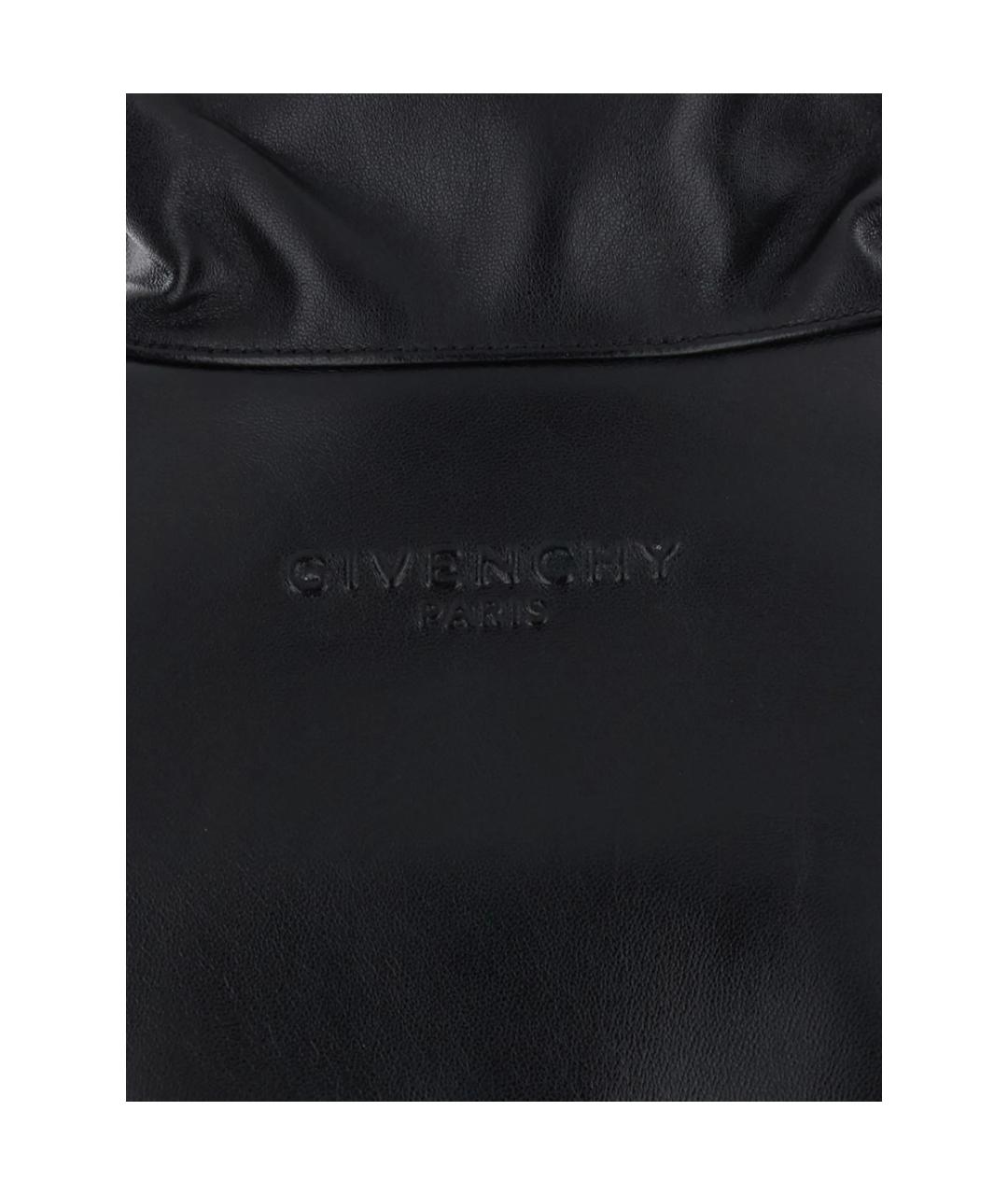 GIVENCHY Черная кожаная куртка, фото 4