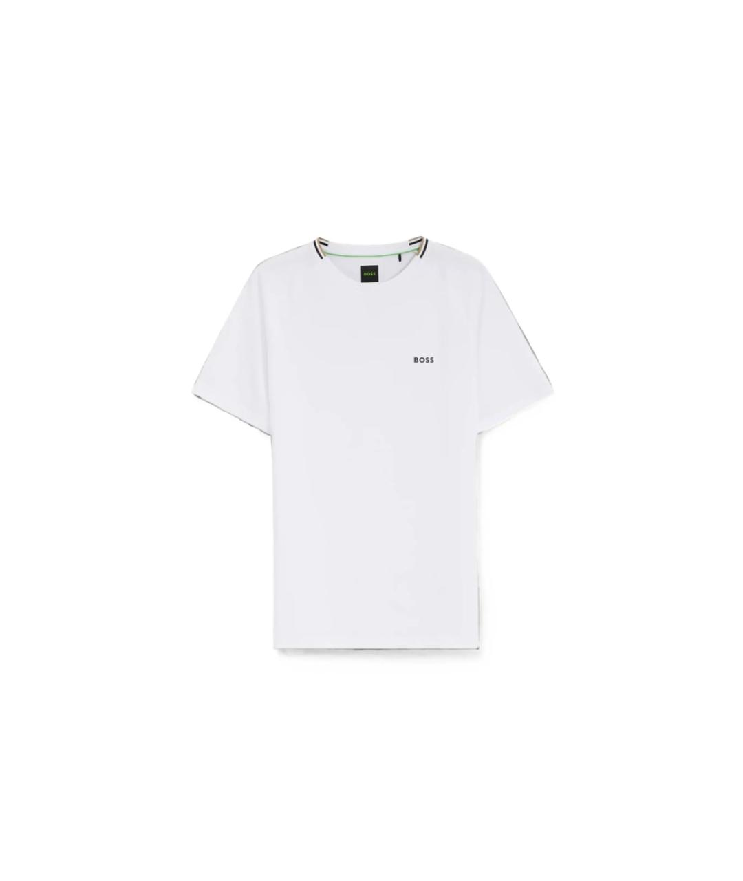 HUGO BOSS Белая футболка, фото 2