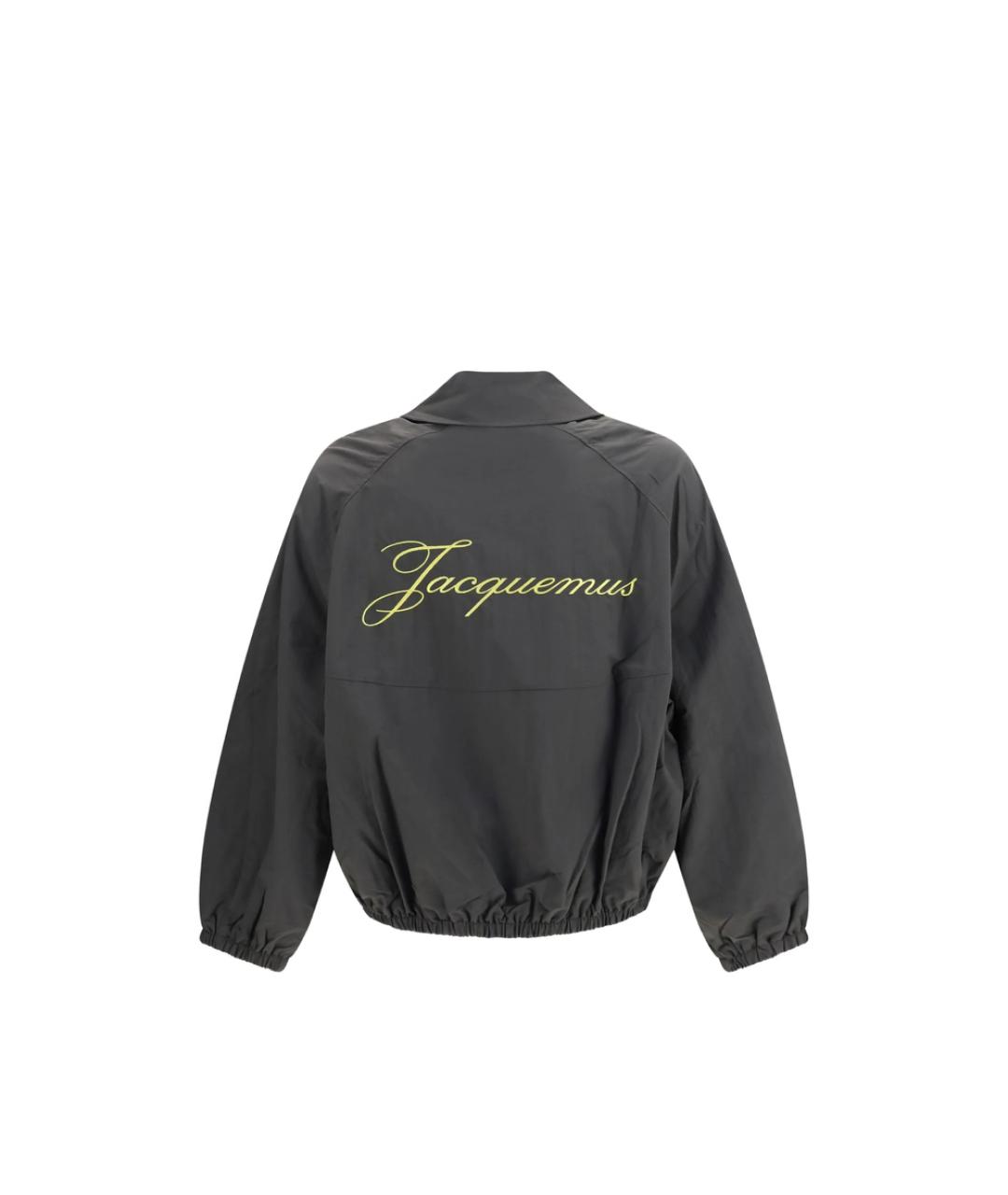 JACQUEMUS Серая полиамидовая куртка, фото 2