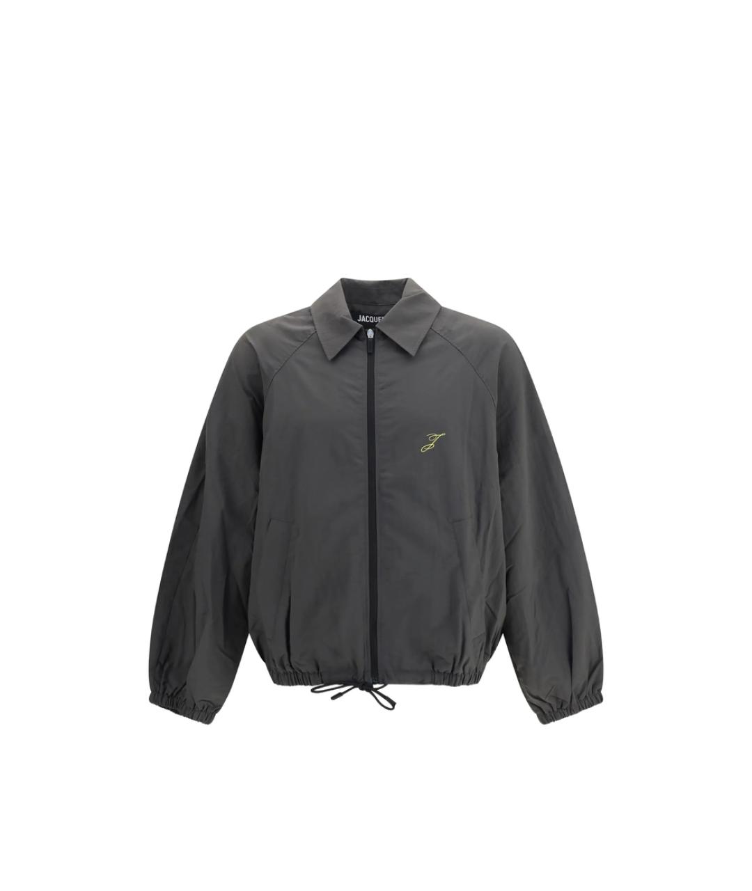 JACQUEMUS Серая полиамидовая куртка, фото 1