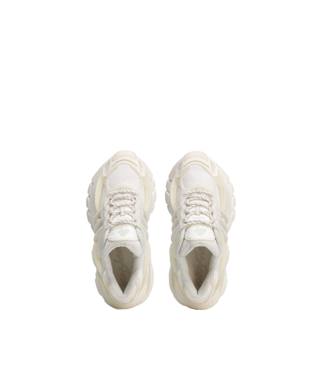 ADIDAS Бежевые текстильные низкие кроссовки / кеды, фото 3