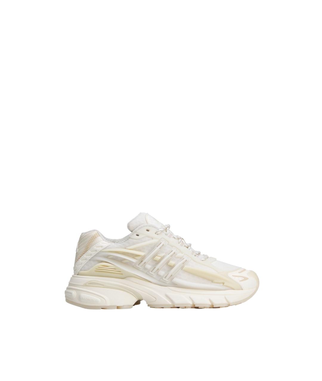 ADIDAS Бежевые текстильные низкие кроссовки / кеды, фото 1