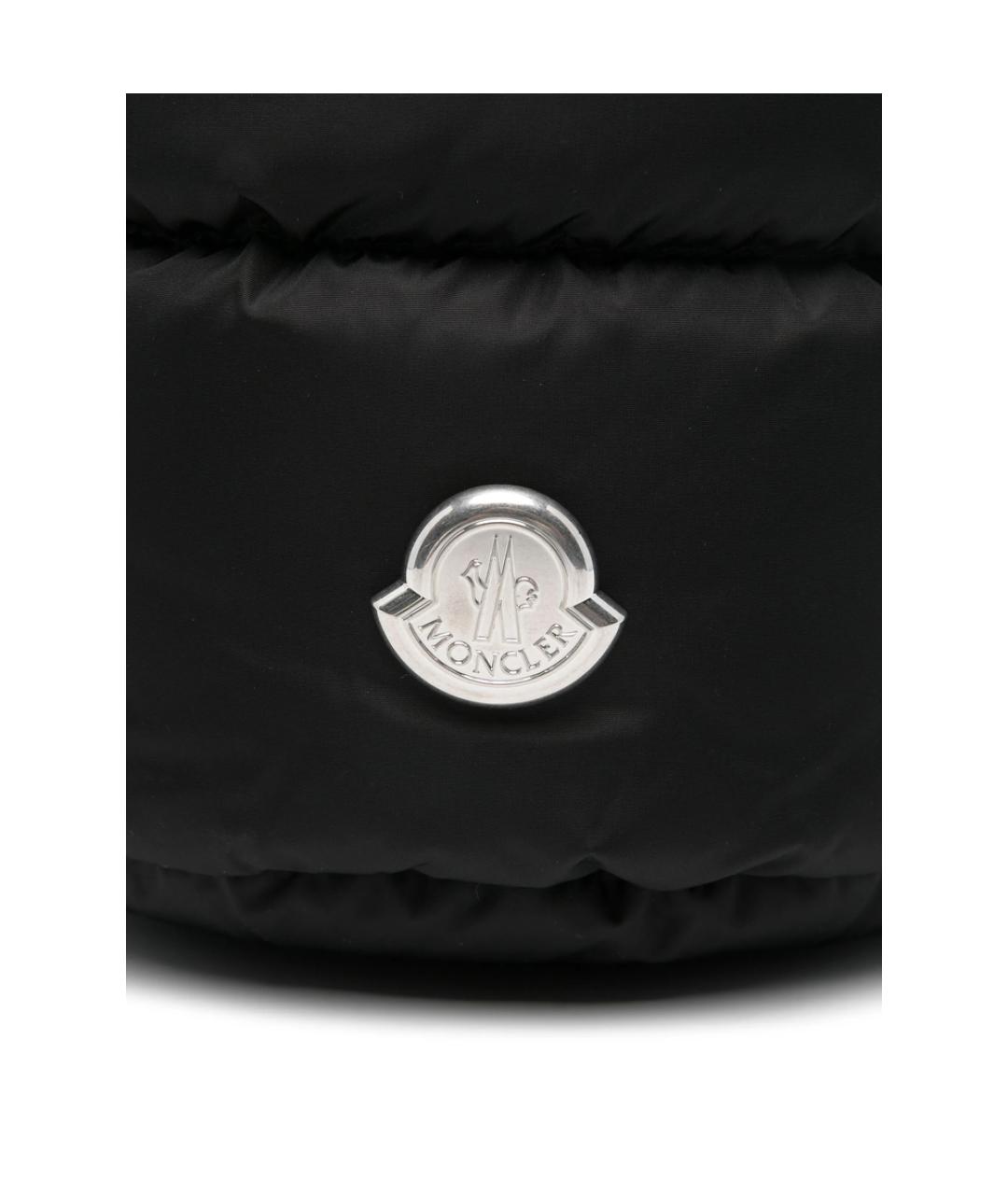 MONCLER Черная нейлоновая сумка через плечо, фото 3