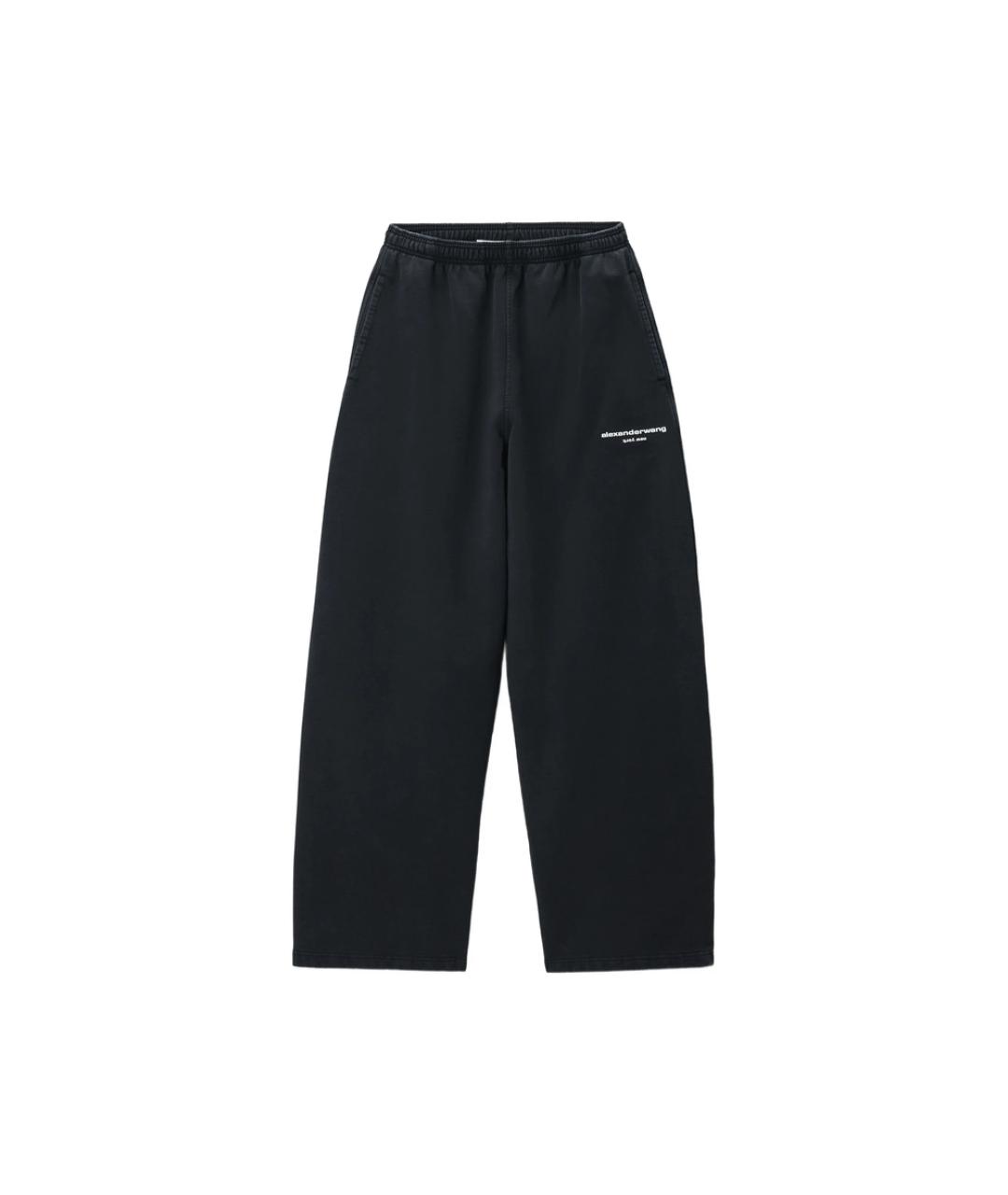 ALEXANDER WANG Черные прямые брюки, фото 1