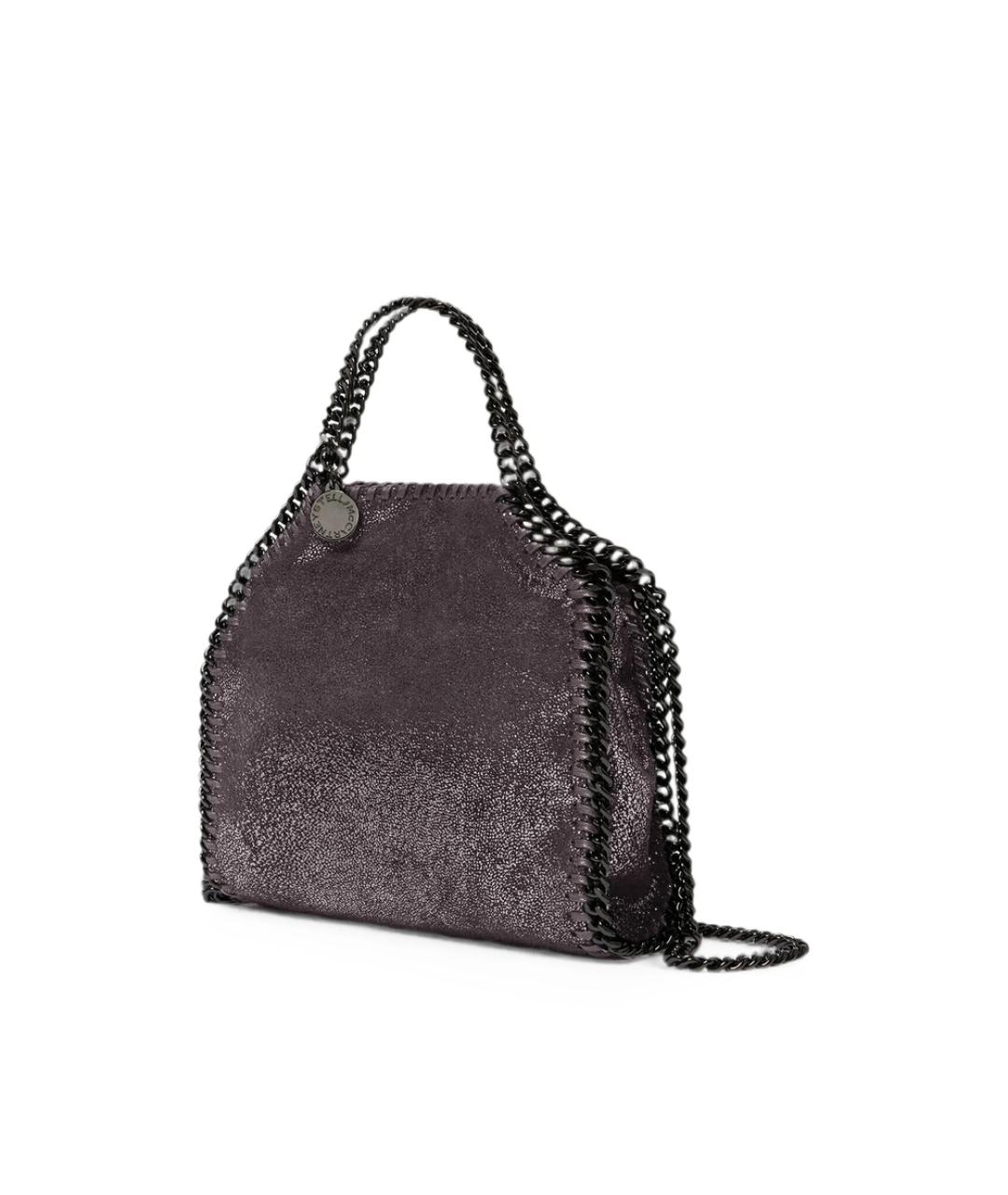 STELLA MCCARTNEY Серая сумка тоут из искусственной кожи, фото 2