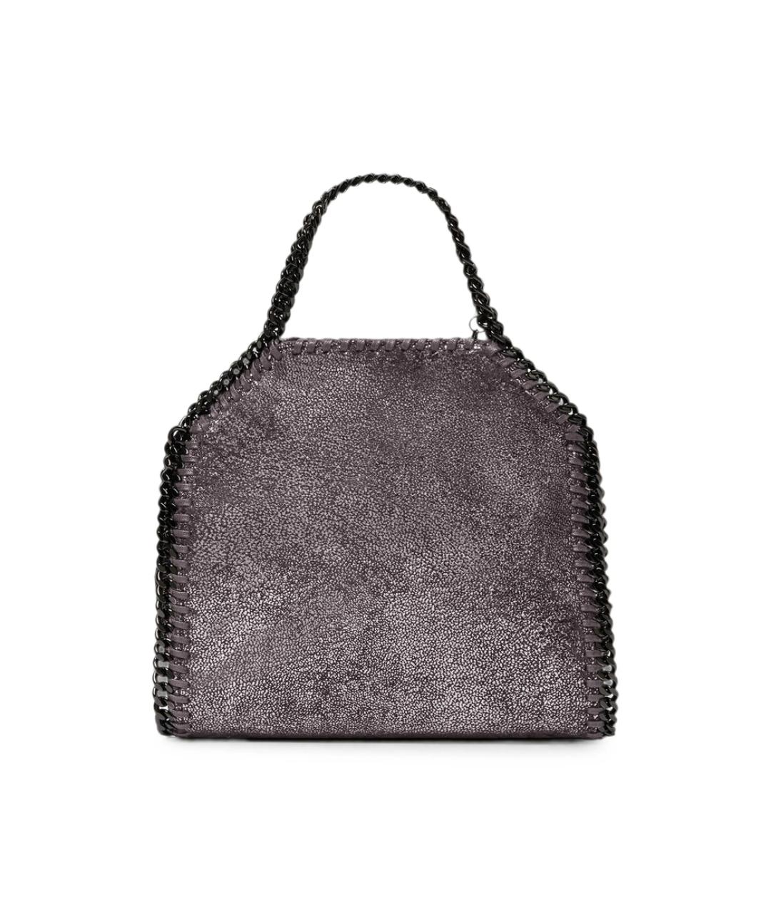 STELLA MCCARTNEY Серая сумка тоут из искусственной кожи, фото 3