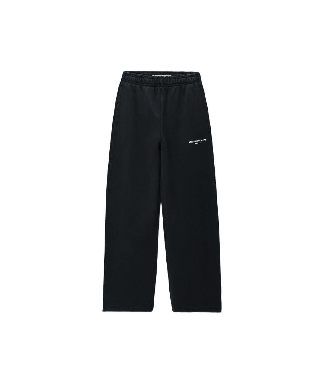 ALEXANDER WANG Черные прямые брюки, фото 1