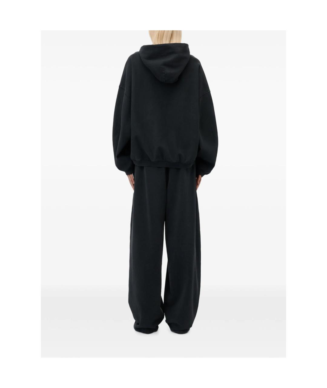 ALEXANDER WANG Черные прямые брюки, фото 3