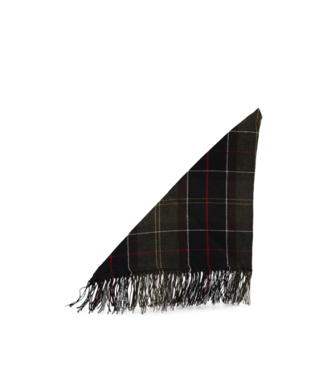 BARBOUR Коричневый шарф, фото 3