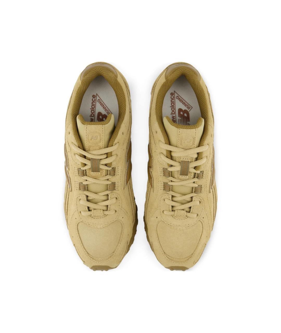NEW BALANCE Бежевые замшевые низкие кроссовки / кеды, фото 6