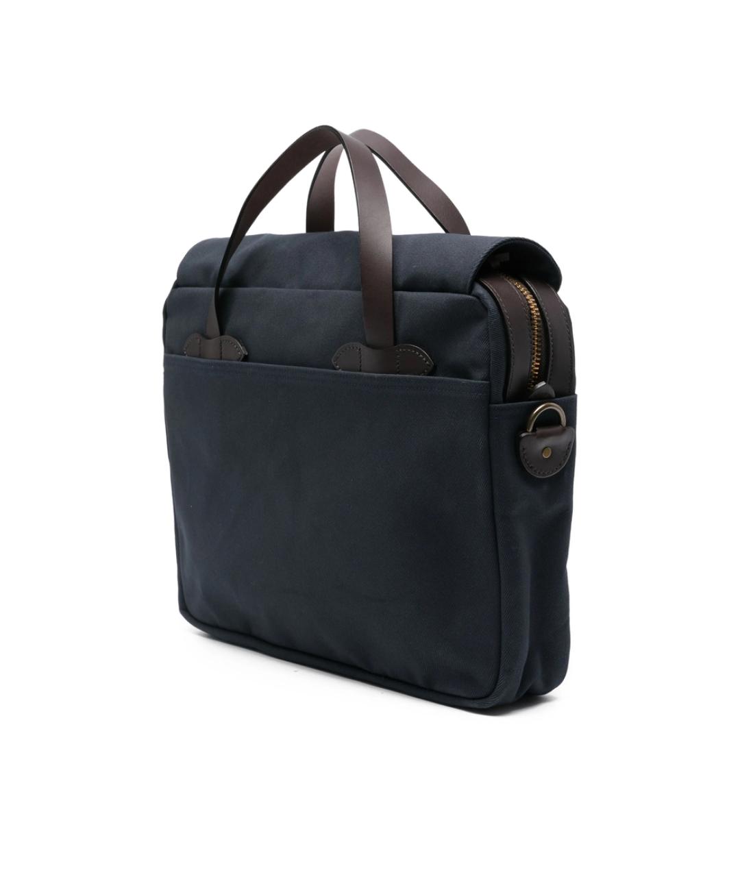 FILSON Синяя хлопковая сумка на плечо, фото 4