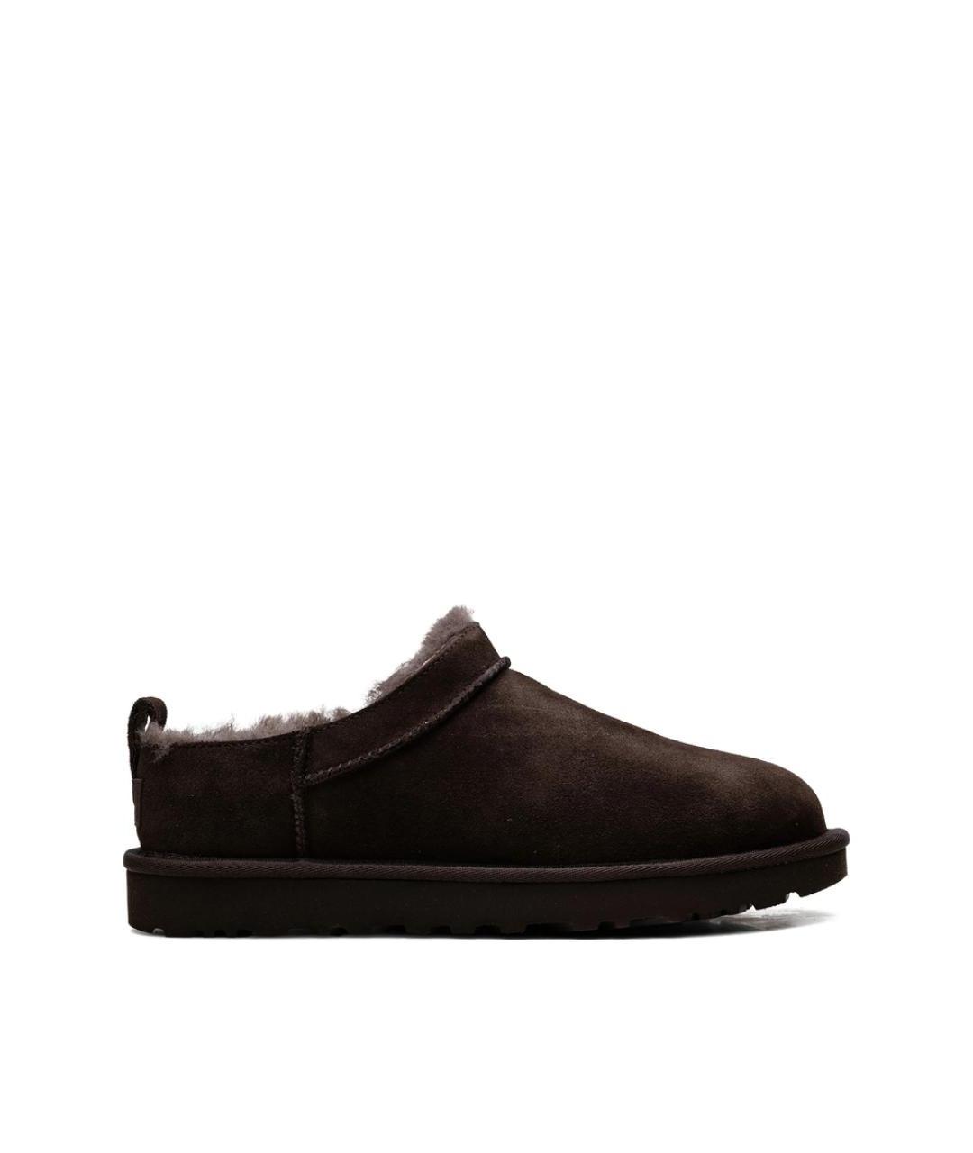 UGG Коричневые замшевые мюли, фото 1