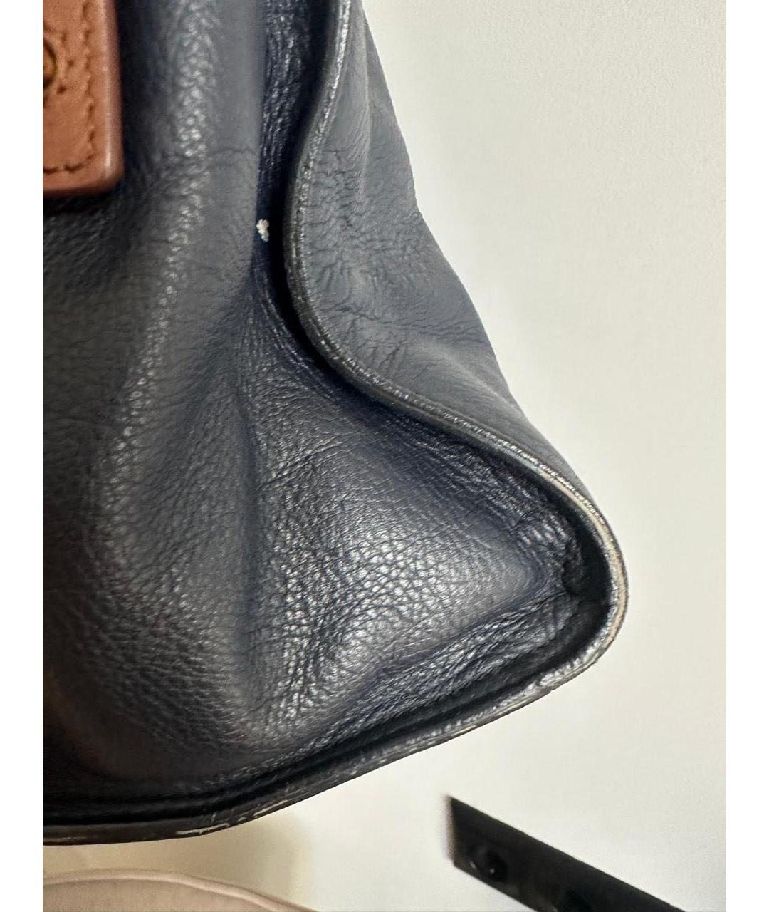 SAINT LAURENT Кожаная сумка тоут, фото 7