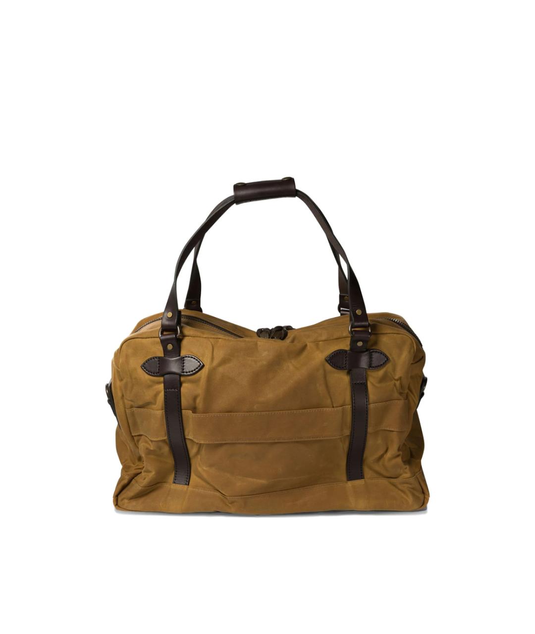 FILSON Коричневая хлопковая сумка на плечо, фото 3