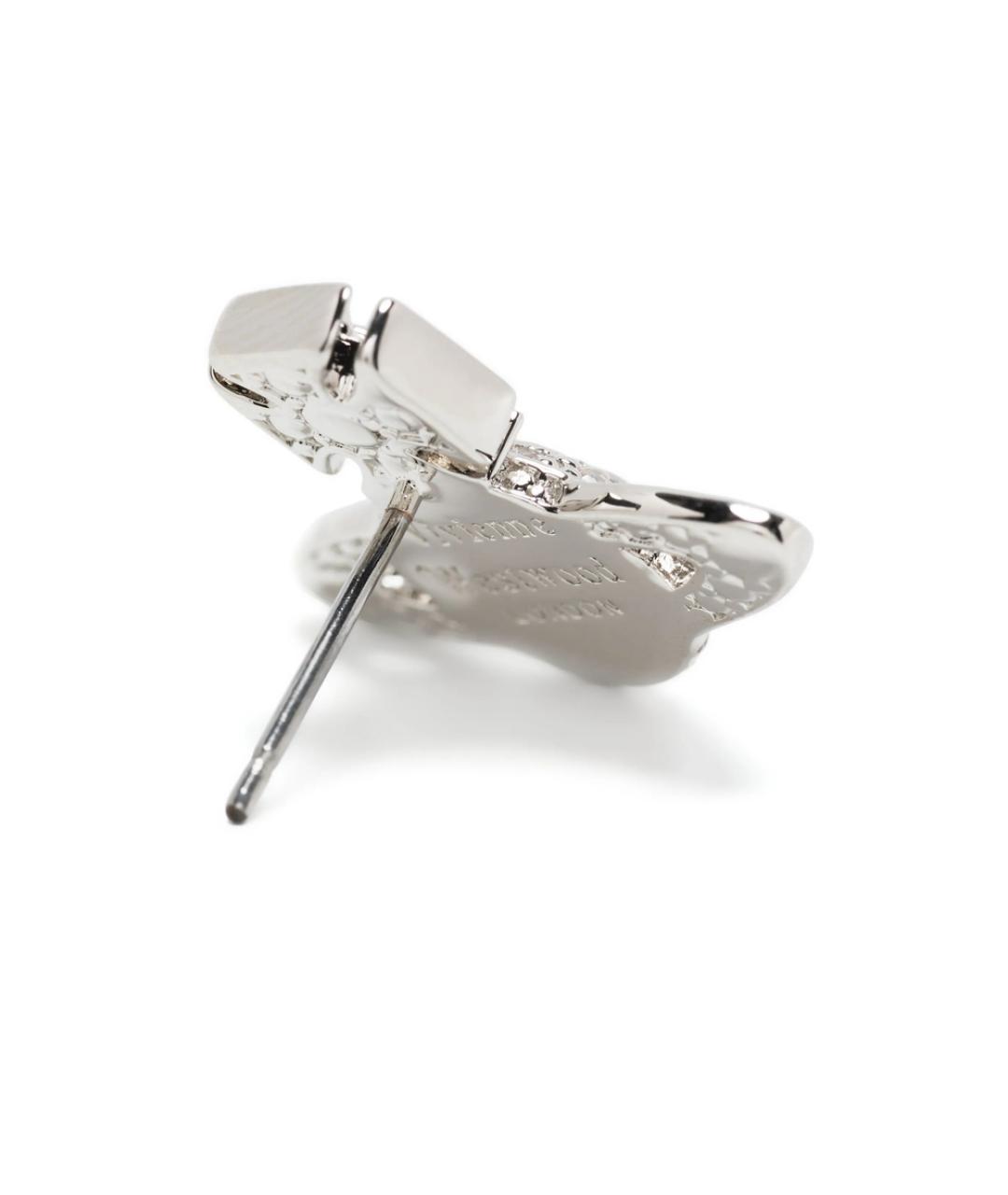 VIVIENNE WESTWOOD Серебряные металлические серьги, фото 3