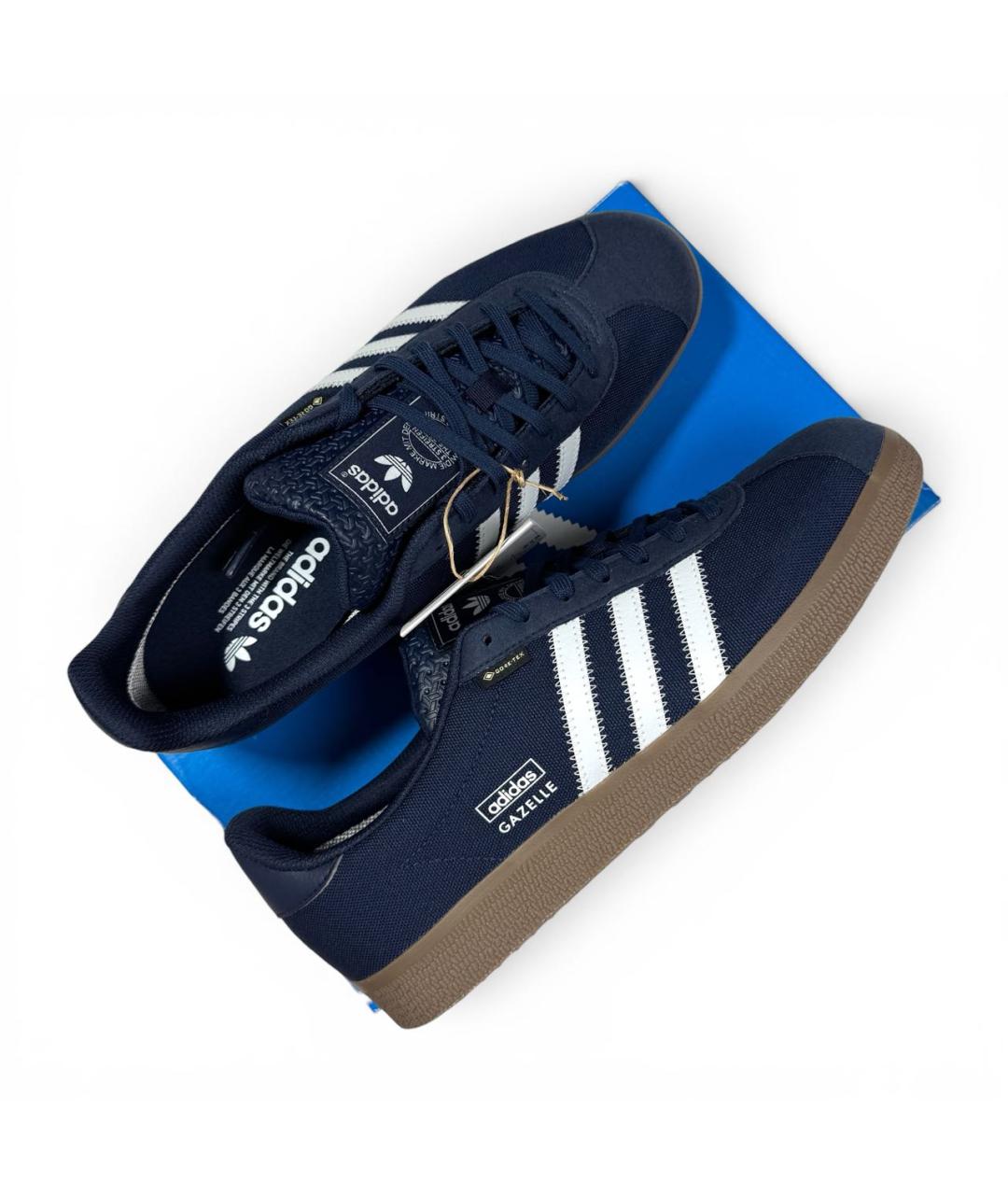 ADIDAS Темно-синие синтетические низкие кроссовки / кеды, фото 4