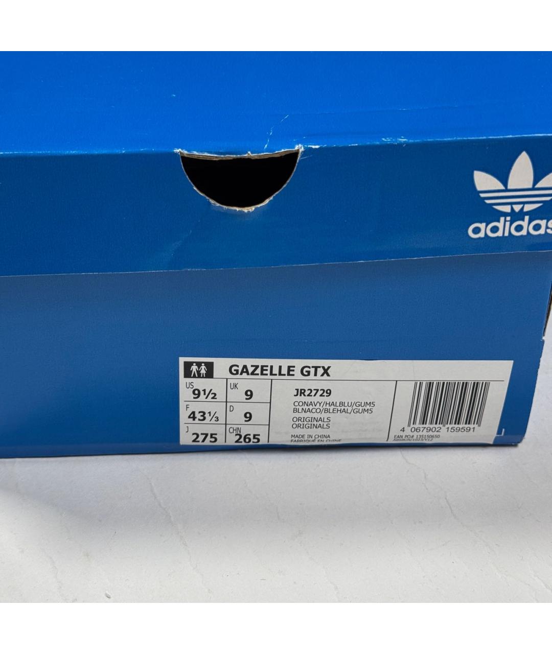 ADIDAS Темно-синие синтетические низкие кроссовки / кеды, фото 8