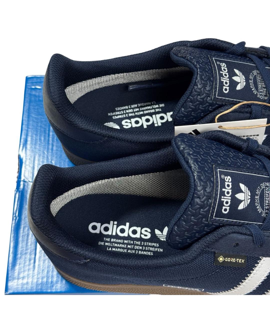 ADIDAS Темно-синие синтетические низкие кроссовки / кеды, фото 3