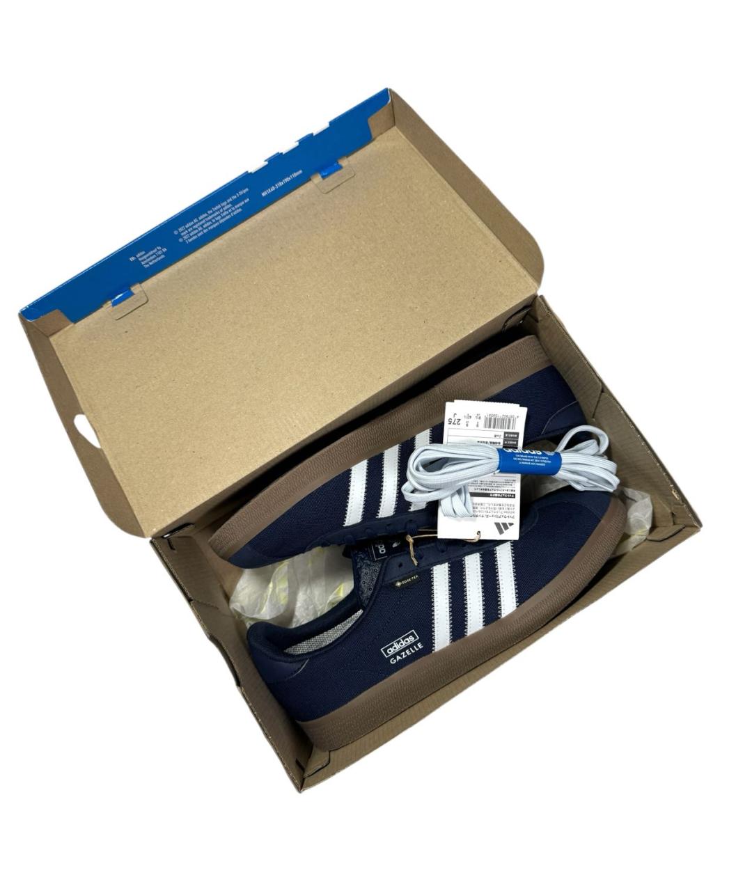 ADIDAS Темно-синие синтетические низкие кроссовки / кеды, фото 5
