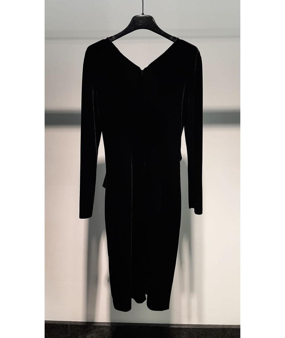 EMPORIO ARMANI Черное повседневное платье, фото 2