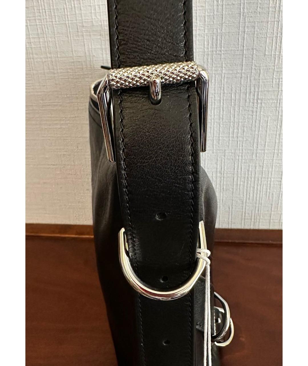 GIVENCHY Черная кожаная сумка на плечо, фото 8