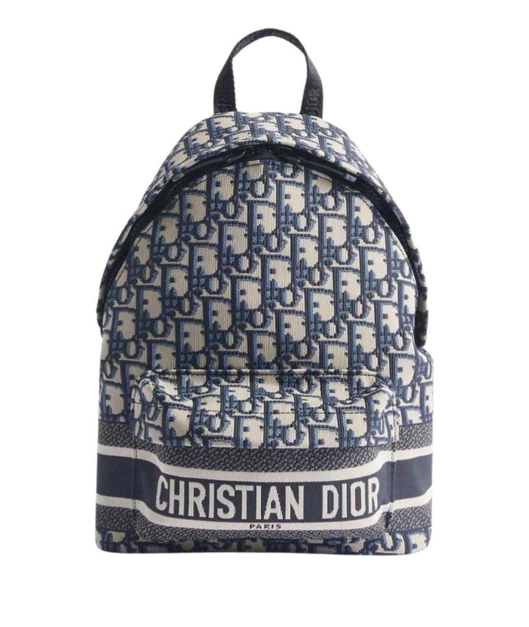CHRISTIAN DIOR Темно-синий рюкзак, фото 1