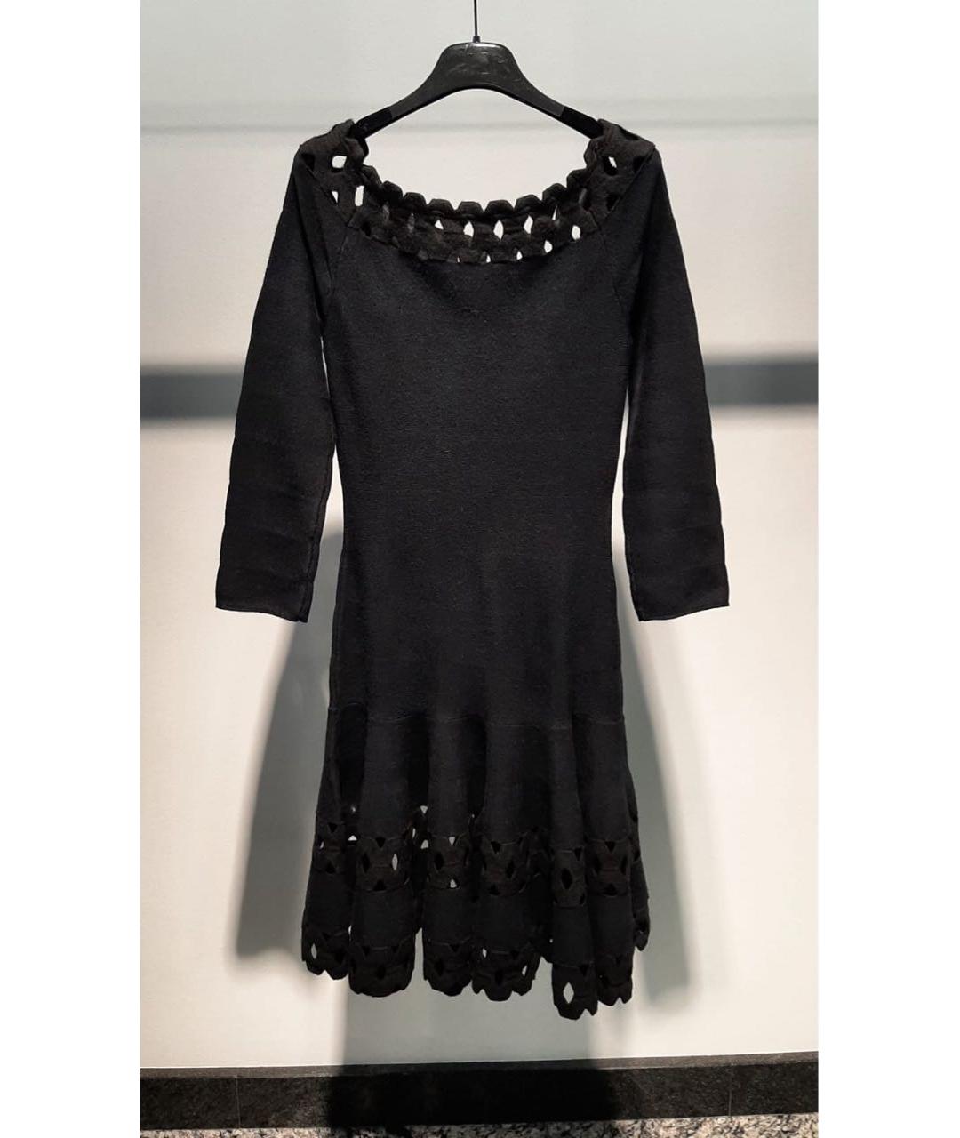 EMPORIO ARMANI Черное повседневное платье, фото 2