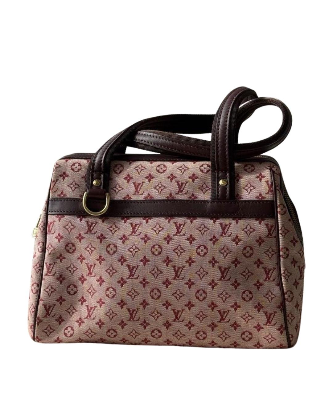 LOUIS VUITTON Розовая тканевая сумка через плечо, фото 1