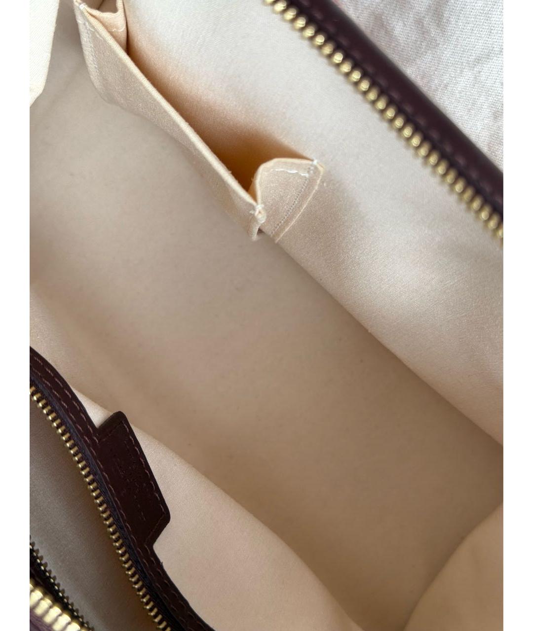 LOUIS VUITTON Розовая тканевая сумка через плечо, фото 5