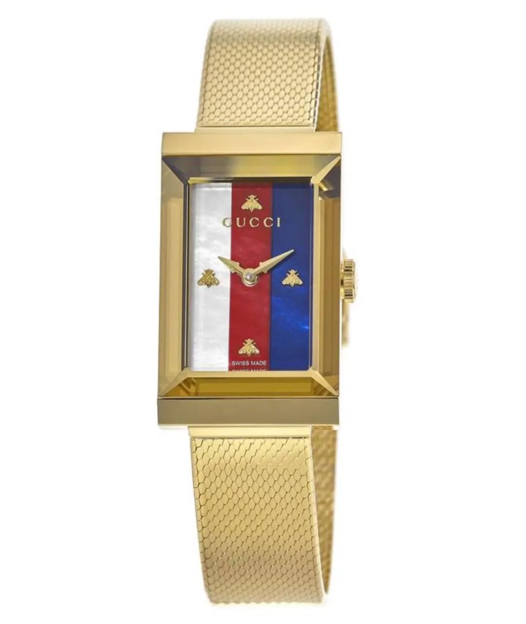 GUCCI Золотые часы, фото 1